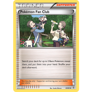 Pokémon Fan Club 69/83 Pokemon TCG XY Generations