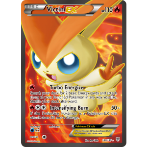 Rare Ultra Victini-EX 131/135 Pokemon TCG Black & White Plasma Storm