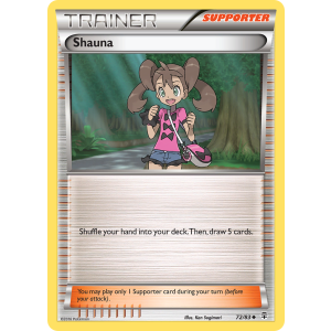 Shauna 72/83 Pokemon TCG XY Generations