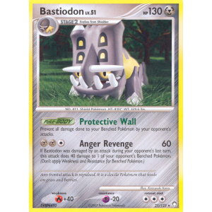 Bastiodon 21/123 Pokemon TCG Diamond & Pearl Mysterious Treasures