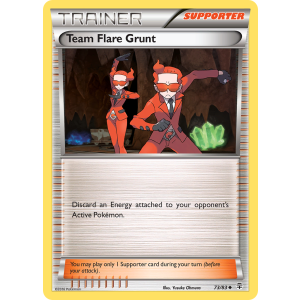 Team Flare Grunt 73/83 Pokemon TCG XY Generations