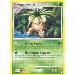 Exeggutor 24/123 Pokemon TCG Diamond & Pearl Mysterious Treasures