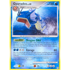 Gyarados 26/123 Pokemon TCG Diamond & Pearl Mysterious Treasures