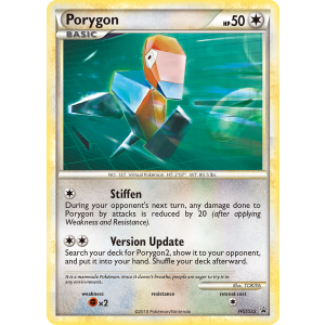 Promo Porygon HGSS22/25 Pokemon TCG HeartGold & SoulSilver HGSS Black Star Promos