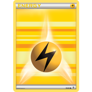 Lightning Energy 78/83 Pokemon TCG XY Generations