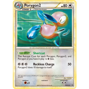 Promo Porygon2 HGSS23/25 Pokemon TCG HeartGold & SoulSilver HGSS Black Star Promos