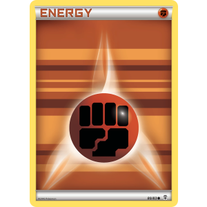 Fighting Energy 80/83 Pokemon TCG XY Generations