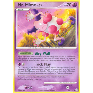 Mr. Mime 30/123 Pokemon TCG Diamond & Pearl Mysterious Treasures