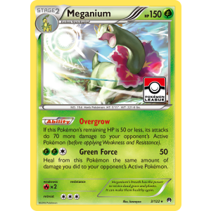 Rare Holo Meganium 3/122 Pokemon TCG XY BREAKpoint