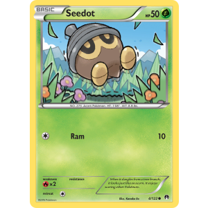 Seedot 4/122 Pokemon TCG XY BREAKpoint