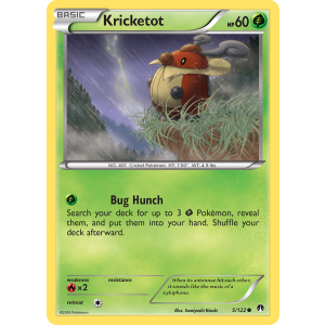 Kricketot 5/122 Pokemon TCG XY BREAKpoint