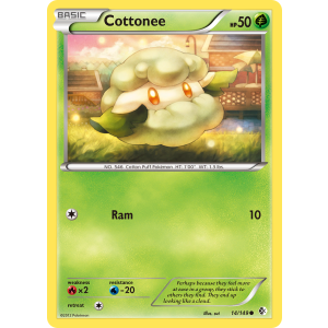 Cottonee 14/149 Pokemon TCG Black & White Boundaries Crossed