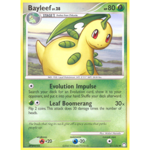 Bayleef 41/123 Pokemon TCG Diamond & Pearl Mysterious Treasures