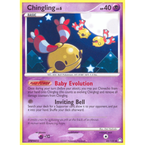 Chingling 42/123 Pokemon TCG Diamond & Pearl Mysterious Treasures