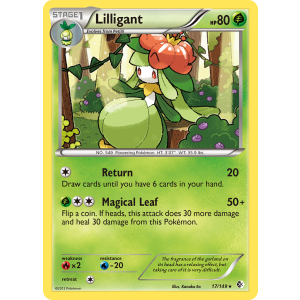 Lilligant 17/149 Pokemon TCG Black & White Boundaries Crossed