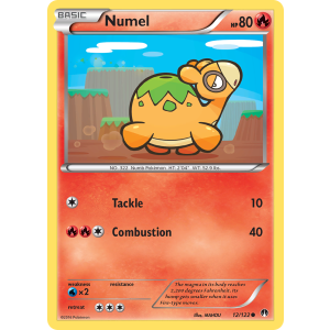 Numel 12/122 Pokemon TCG XY BREAKpoint