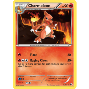 Charmeleon 19/149 Pokemon TCG Black & White Boundaries Crossed