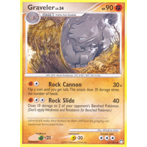 Graveler 51/123 Pokemon TCG Diamond & Pearl Mysterious Treasures