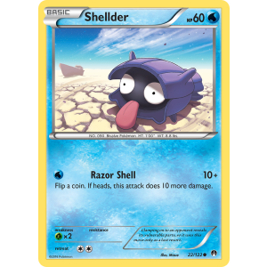 Shellder 22/122 Pokemon TCG XY BREAKpoint