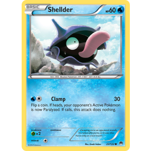 Shellder 23/122 Pokemon TCG XY BREAKpoint