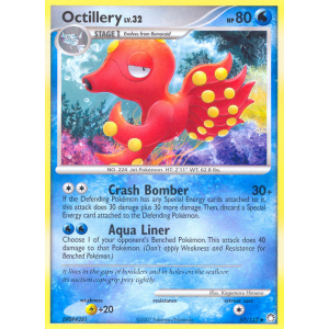 Octillery 57/123 Pokemon TCG Diamond & Pearl Mysterious Treasures