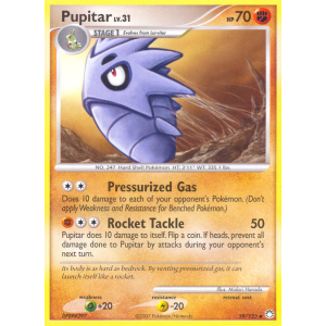 Pupitar 59/123 Pokemon TCG Diamond & Pearl Mysterious Treasures