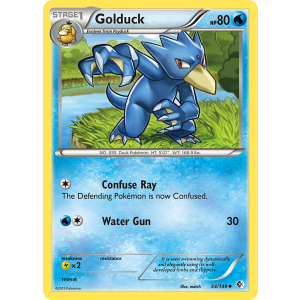 Golduck 34/149 Pokemon TCG Black & White Boundaries Crossed