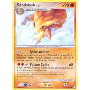 Sandslash 61/123 Pokemon TCG Diamond & Pearl Mysterious Treasures