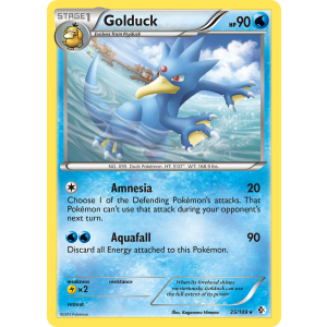 Golduck 35/149 Pokemon TCG Black & White Boundaries Crossed