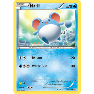 Marill 36/149 Pokemon TCG Black & White Boundaries Crossed