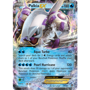 Rare Holo EX Palkia-EX 31/122 Pokemon TCG XY BREAKpoint