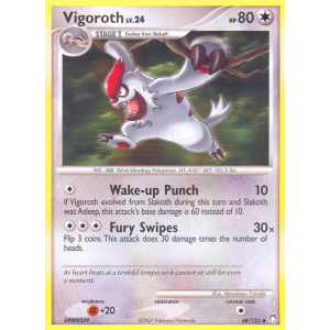 Vigoroth 68/123 Pokemon TCG Diamond & Pearl Mysterious Treasures