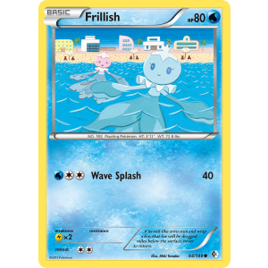 Frillish 44/149 Pokemon TCG Black & White Boundaries Crossed