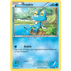 Froakie 38/122 Pokemon TCG XY BREAKpoint