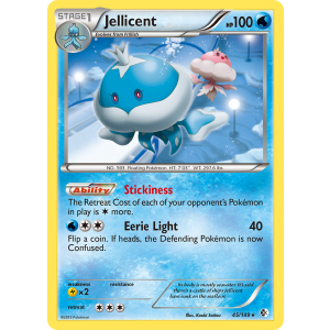 Jellicent 45/149 Pokemon TCG Black & White Boundaries Crossed