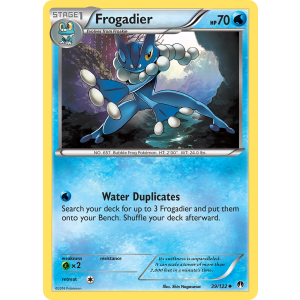 Frogadier 39/122 Pokemon TCG XY BREAKpoint