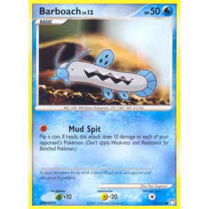 Barboach 72/123 Pokemon TCG Diamond & Pearl Mysterious Treasures