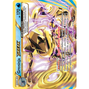 Rare BREAK Greninja BREAK 41/122 Pokemon TCG XY BREAKpoint