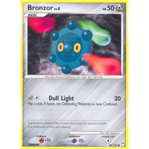 Bronzor 74/123 Pokemon TCG Diamond & Pearl Mysterious Treasures