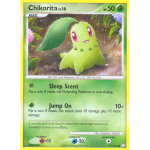 Chikorita 77/123 Pokemon TCG Diamond & Pearl Mysterious Treasures