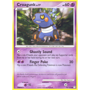 Croagunk 78/123 Pokemon TCG Diamond & Pearl Mysterious Treasures