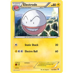 Electrode 52/149 Pokemon TCG Black & White Boundaries Crossed