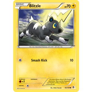 Blitzle 56/149 Pokemon TCG Black & White Boundaries Crossed