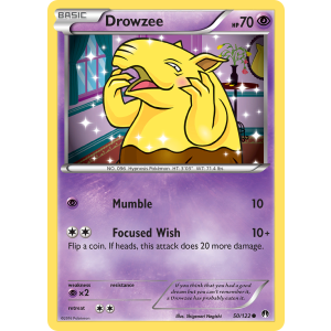 Drowzee 50/122 Pokemon TCG XY BREAKpoint