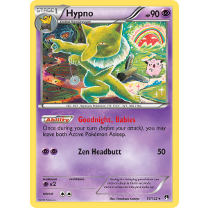 Hypno 51/122 Pokemon TCG XY BREAKpoint