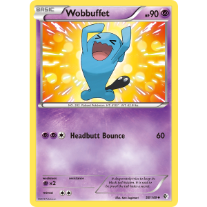 Wobbuffet 58/149 Pokemon TCG Black & White Boundaries Crossed