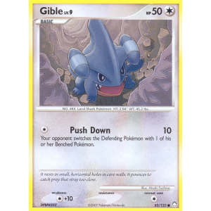 Gible 85/123 Pokemon TCG Diamond & Pearl Mysterious Treasures