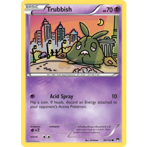 Trubbish 56/122 Pokemon TCG XY BREAKpoint