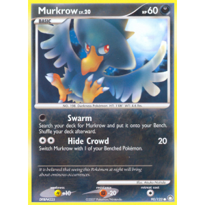 Murkrow 90/123 Pokemon TCG Diamond & Pearl Mysterious Treasures