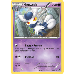 Meowstic 59/122 Pokemon TCG XY BREAKpoint